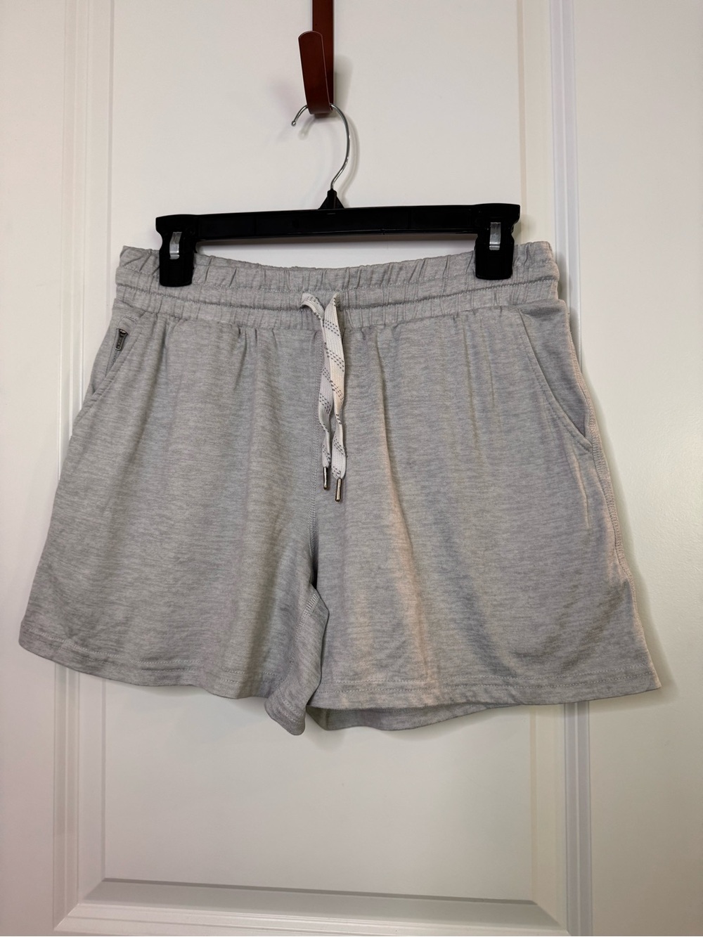 Pacific Trail Light Gray Athletic Drawstring Shorts